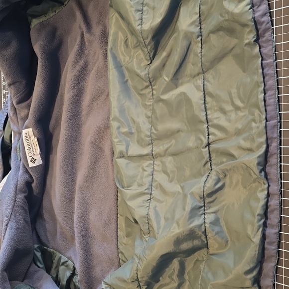 Columbia Men's Olive and Charcoal Waterproof Winter Jacket  - RN 69724 CA 05367 - Picture 11 of 13